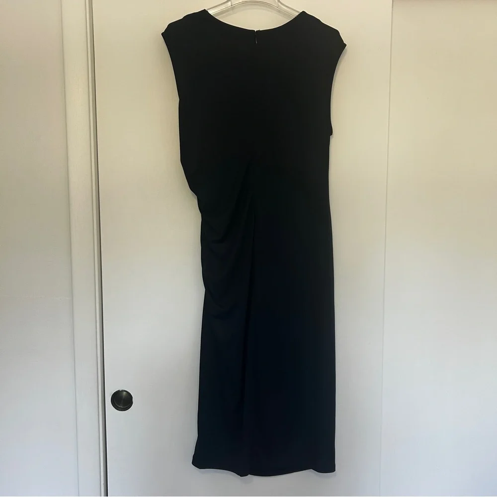 Ralph Lauren Midi Dress w/ Ruching - Picture 3 of 11